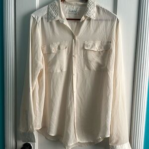 Abercrombie & Fitch Ivory Blouse